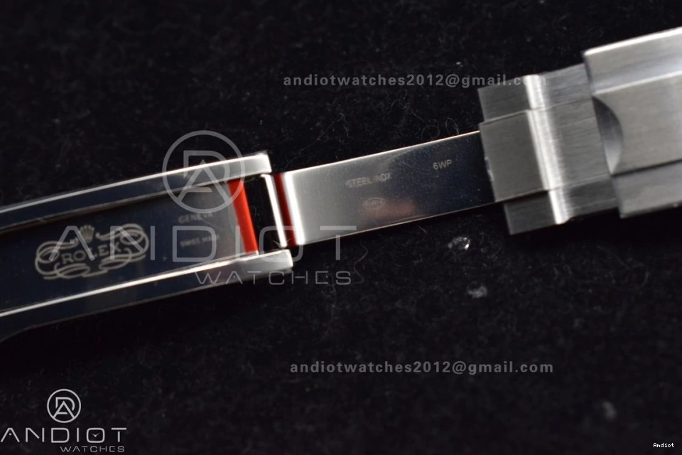 500 1:1 Best Steel Air-King Edition on Dial Black SS Bracelet VR 126900 RelaxedFit 904L Clean 0713